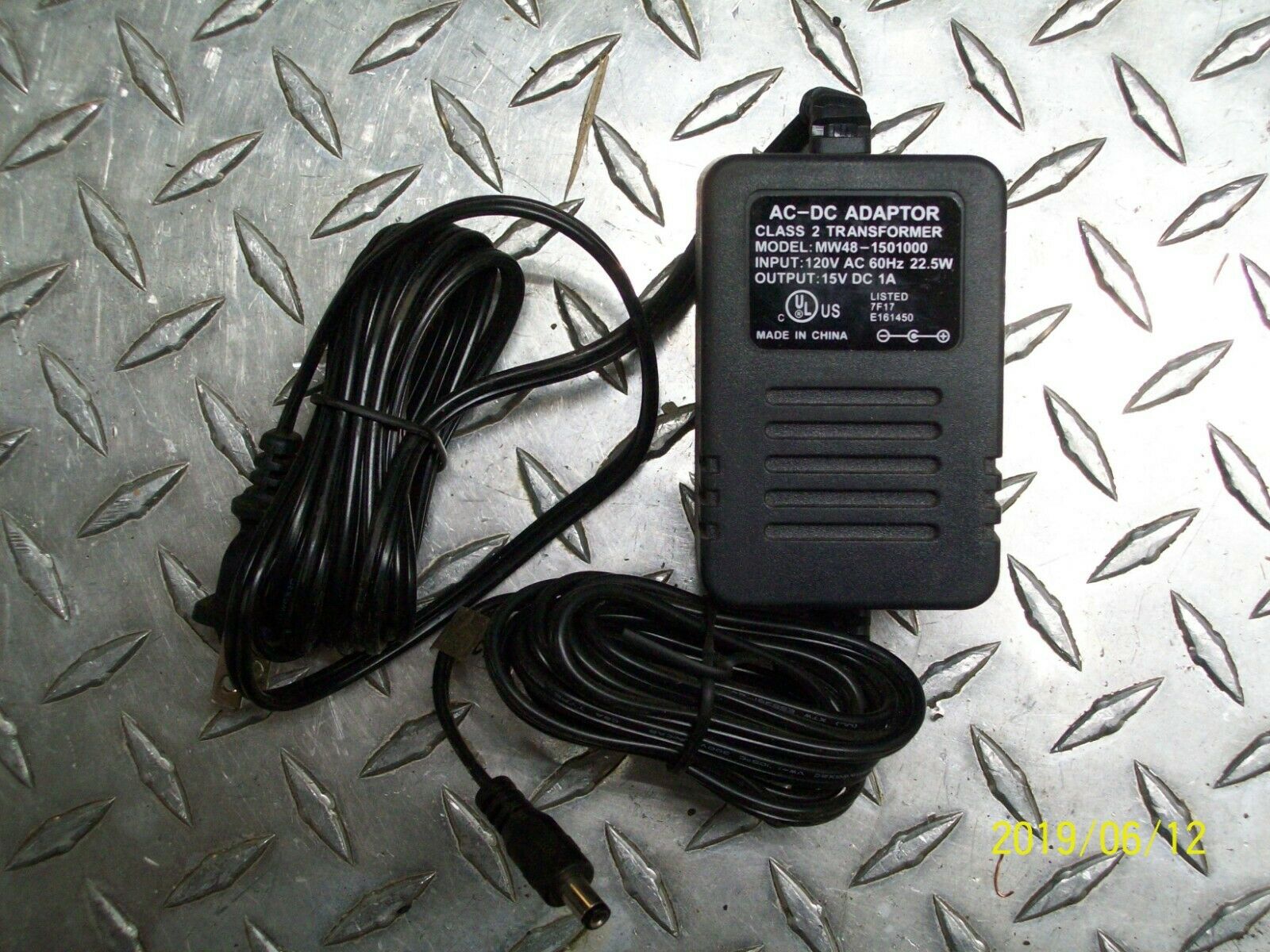 *Brand NEW* MW48-1501000 Class 2 Transformer 15V 1A Ac Adapter